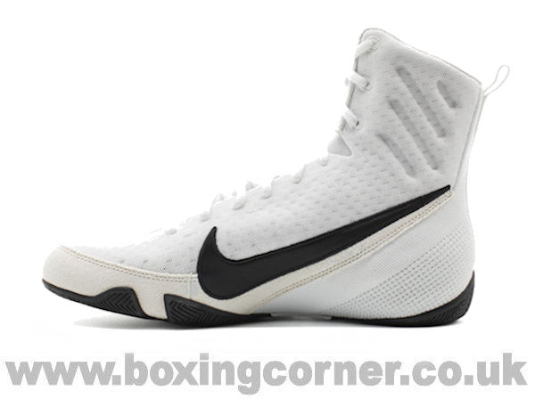 Nike Machomai 3 Boxing Boots White and Black